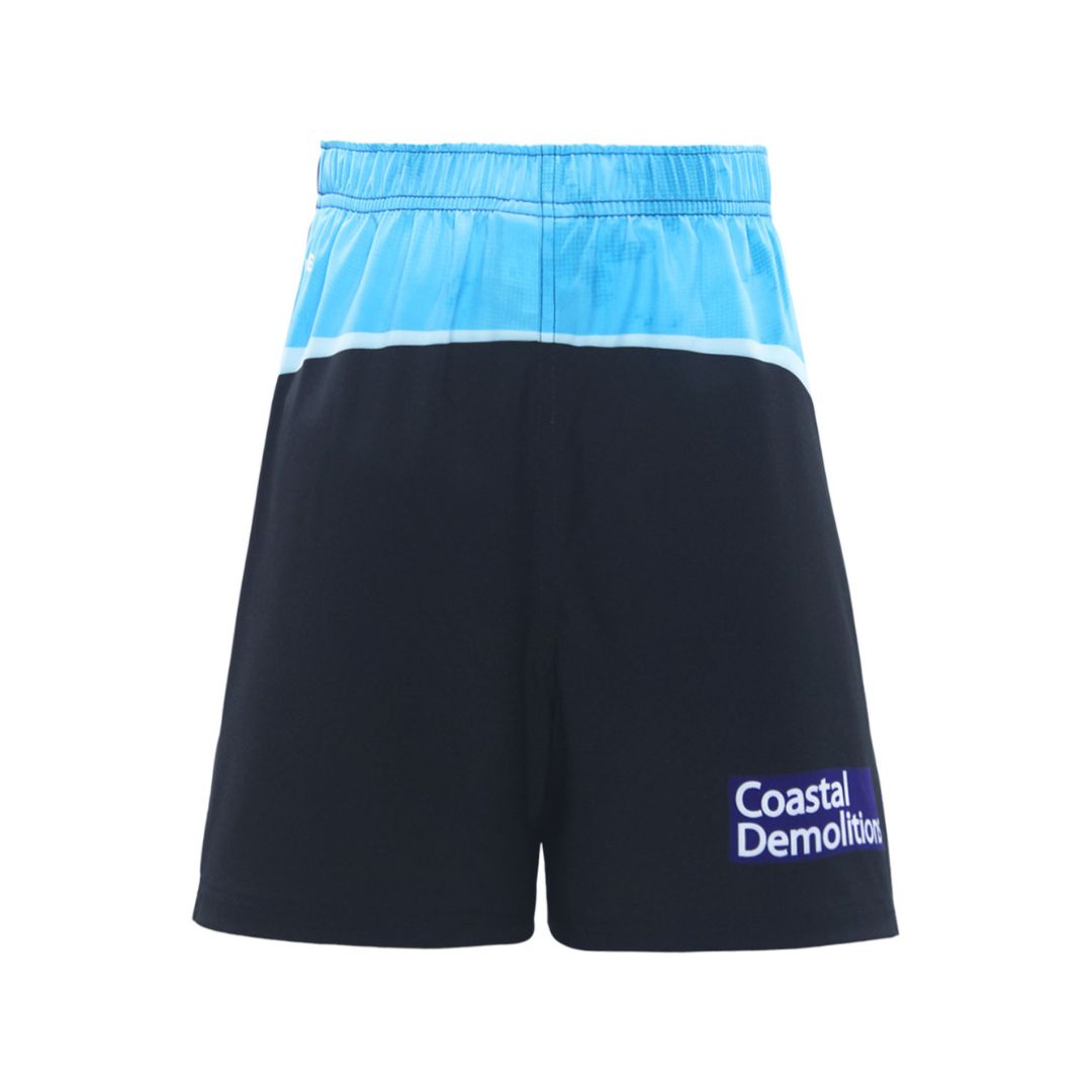 2025 Gold Coast Titans Junior Black Gym Shorts