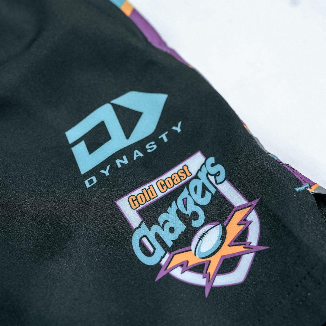 2026 Gold Coast Titans Chargers Adults Heritage Gym Short