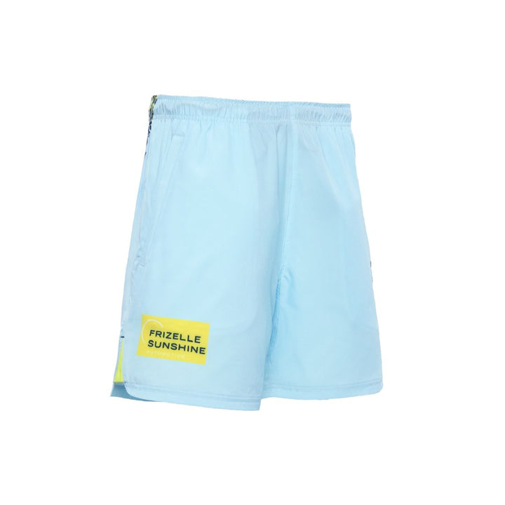 2024 Gold Coast Titans Mens Light Blue Gym Short-RIGHT