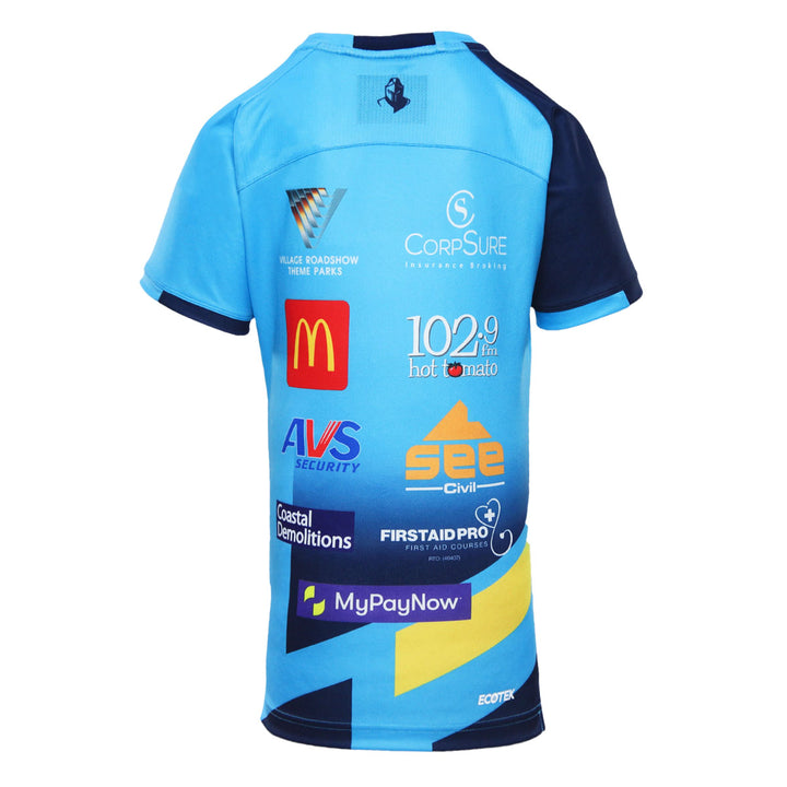 2024 Gold Coast Titans Junior Captains Run Tee-BACK