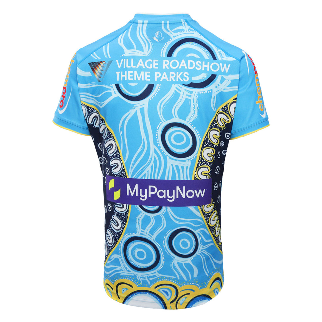 2024 Gold Coast Titans Mens Replica Indigenous Jersey-back