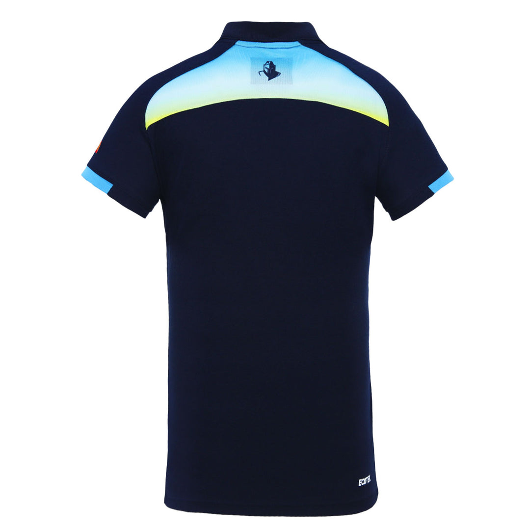 2024 Gold Coast Titans Ladies Navy Media Polo-BACK