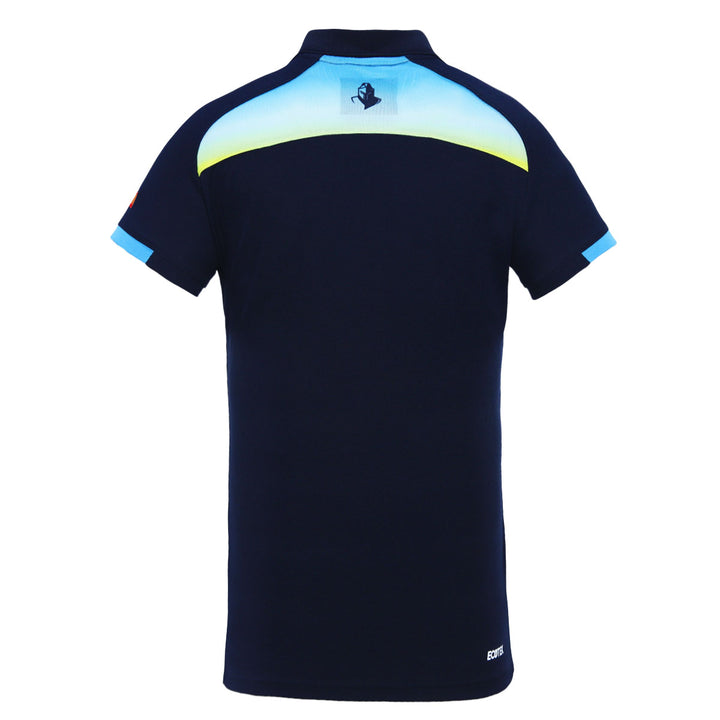 2024 Gold Coast Titans Ladies Navy Media Polo-BACK