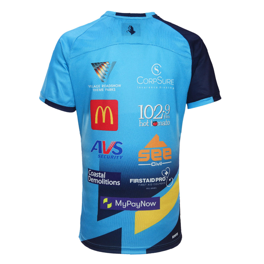 2024 Gold Coast Titans Mens Captains Run Tee-BACK