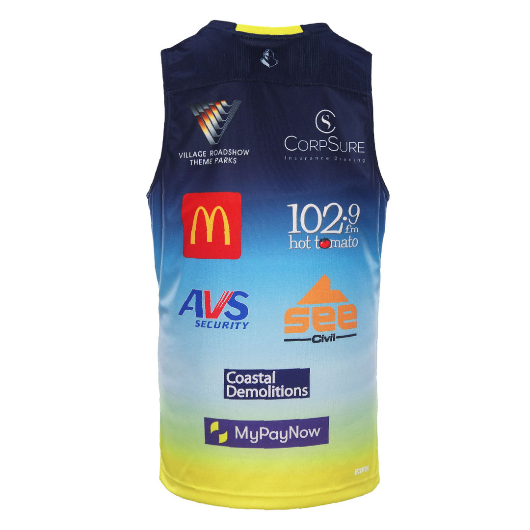 2024 Gold Coast Titans Mens Coaches Singlet-BACK