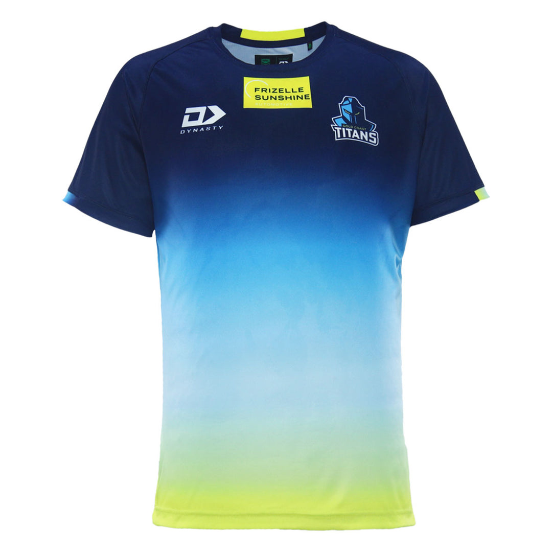 2024 Gold Coast Titans Mens Coaches Tee-FRONT