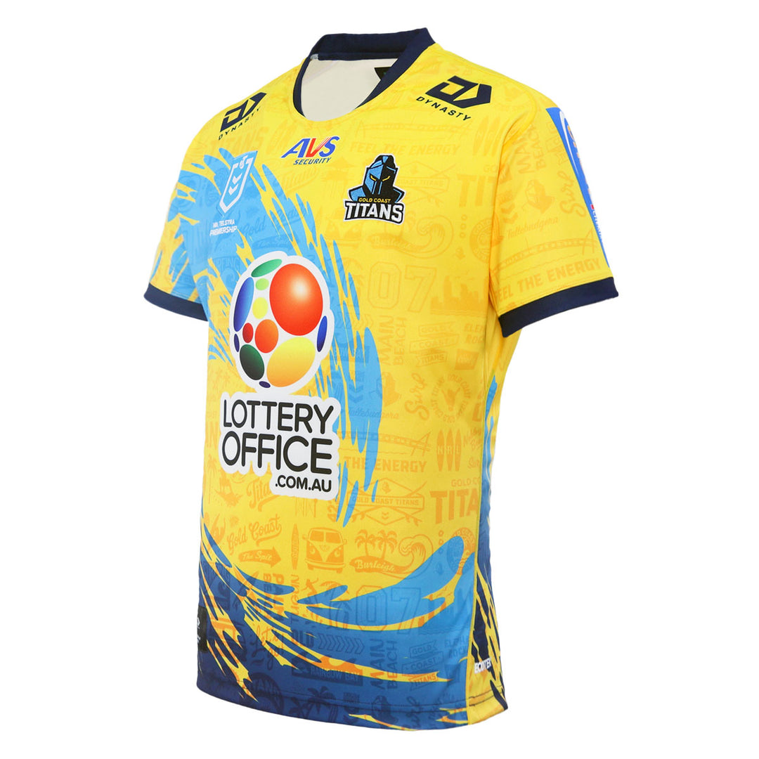 2024 Gold Coast Titans Mens Replica City Jersey-LEFT