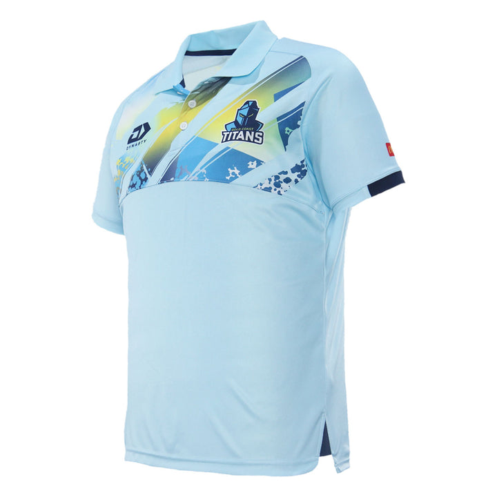 2024 Gold Coast Titans Mens Training Polo-LEFT