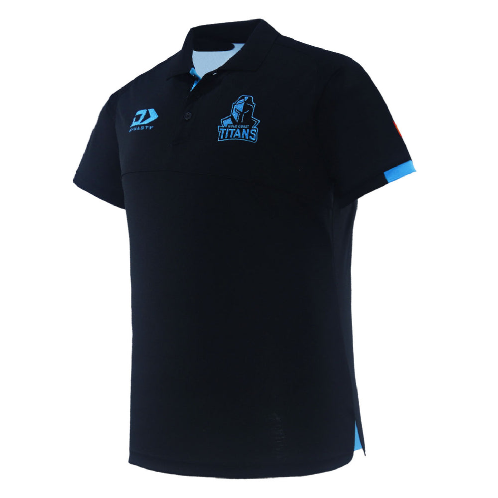 2024 Gold Coast Titans Mens Travel Polo-LEFT