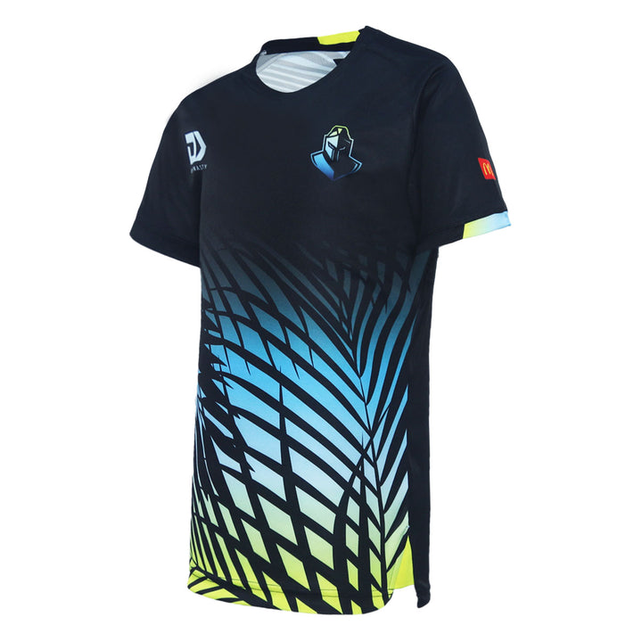 2024 Gold Coast Titans Junior Warm Up Tee-LEFT