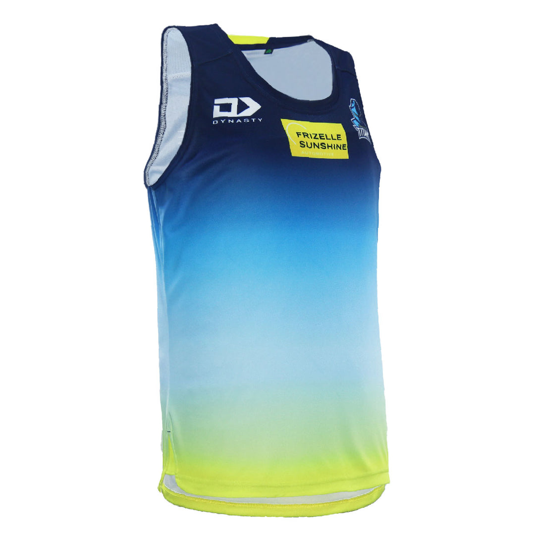 2024 Gold Coast Titans Mens Coaches Singlet-RIGHT