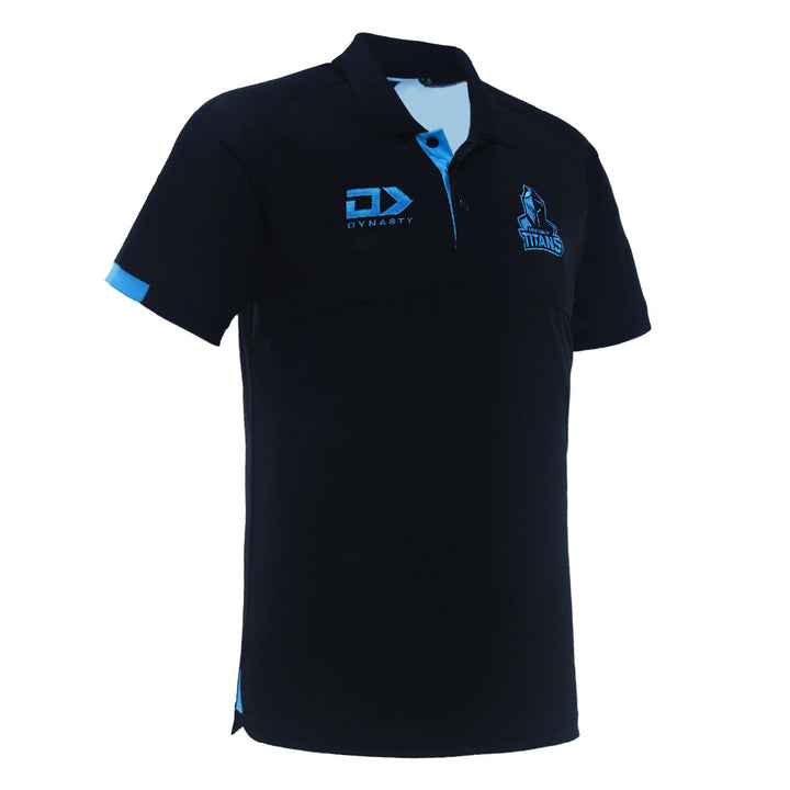 2024 Gold Coast Titans Mens Travel Polo-RIGHT