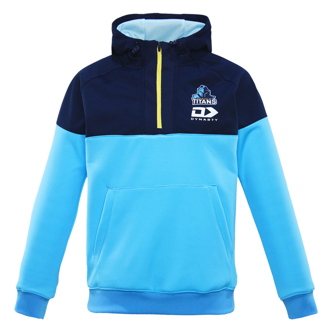 2024 Gold Coast Titans Ladies Quarter Zip Hoodie-FRONT