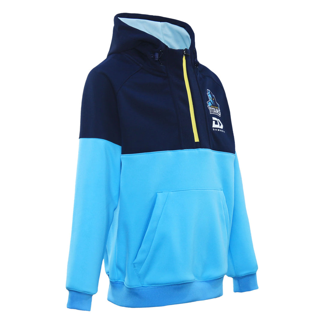 2024 Gold Coast Titans Junior Quarter Zip Hoodie-RIGHT