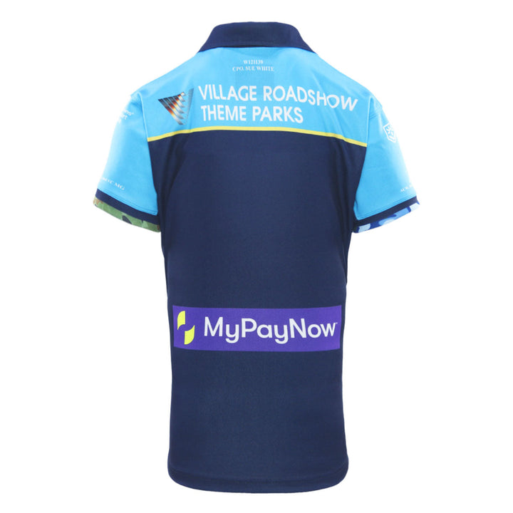 2025 Gold Coast Titans Junior Replica ANZAC Round Jersey - Navy
