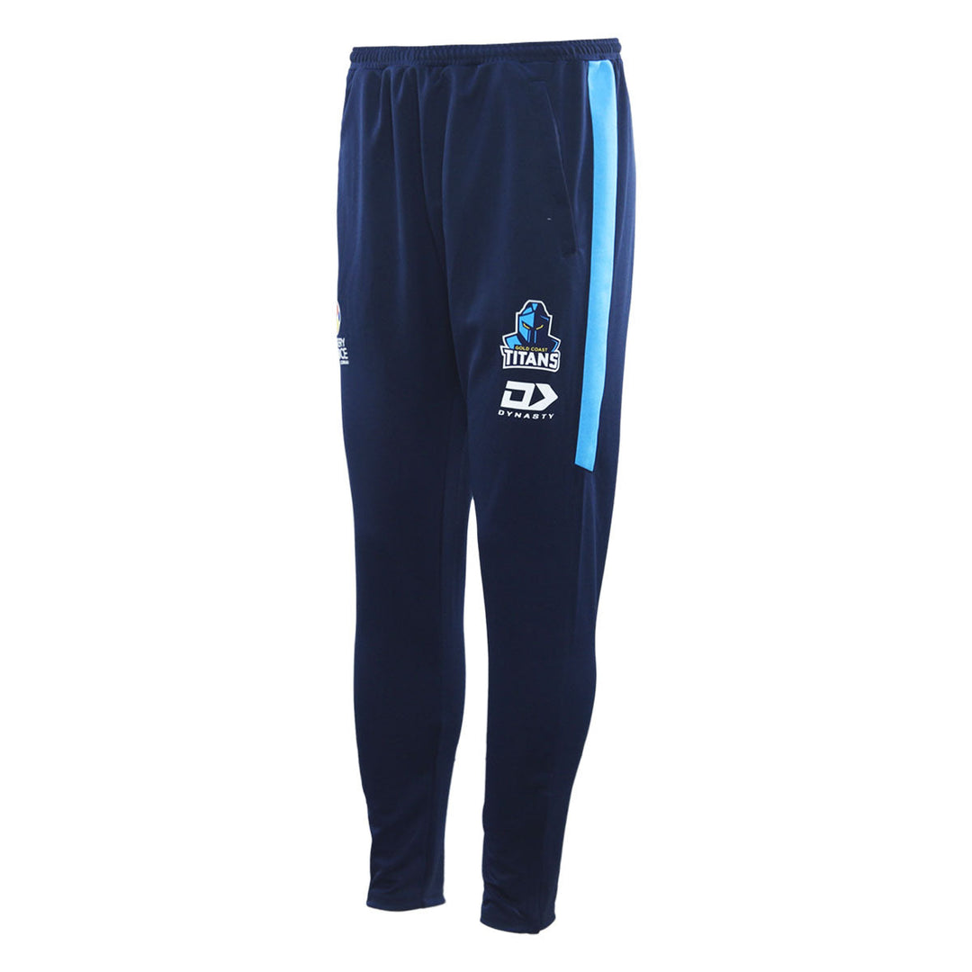 2025 Gold Coast Titans Mens Travel Pant - Navy