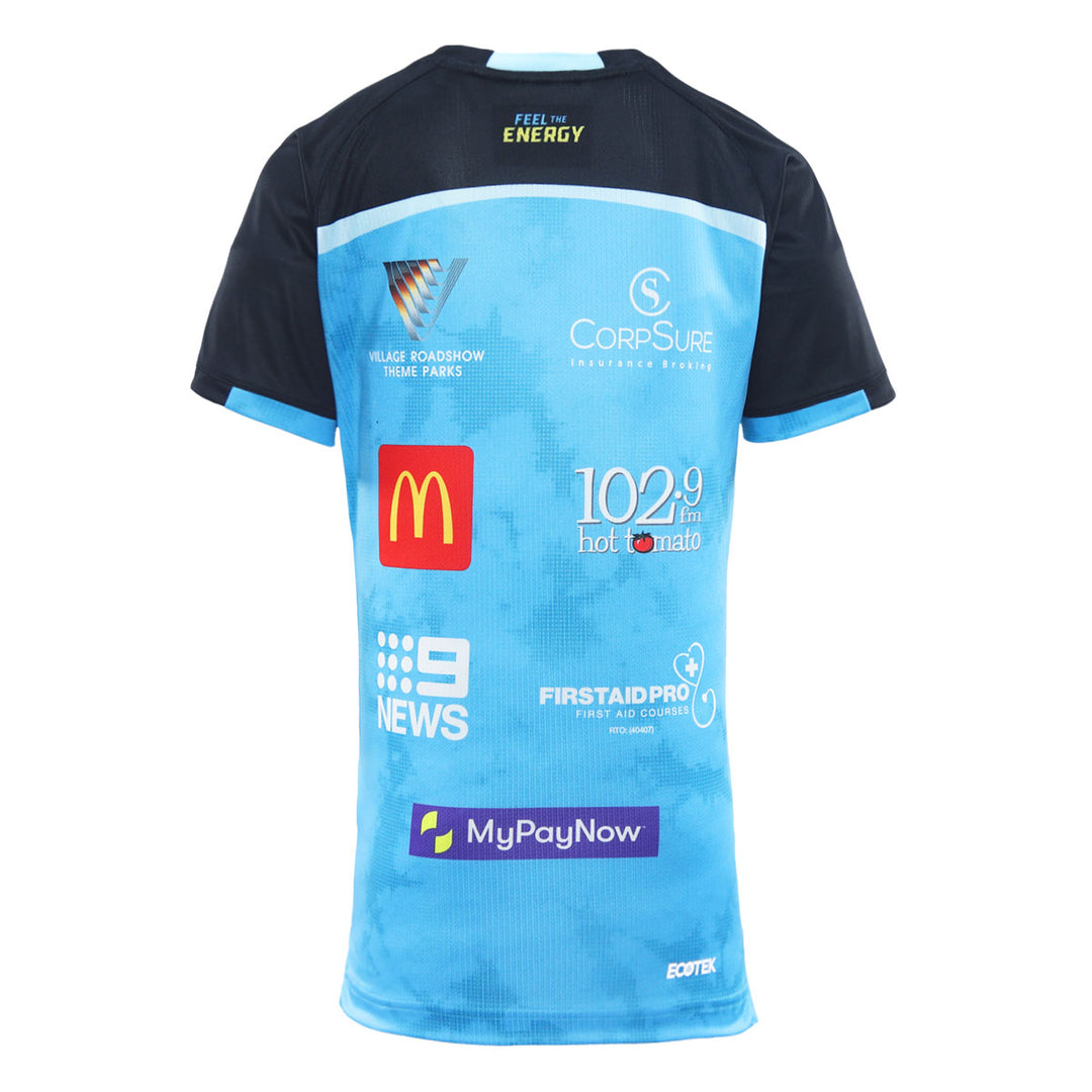 2025 Gold Coast Titans Junior Cyan Training Tee