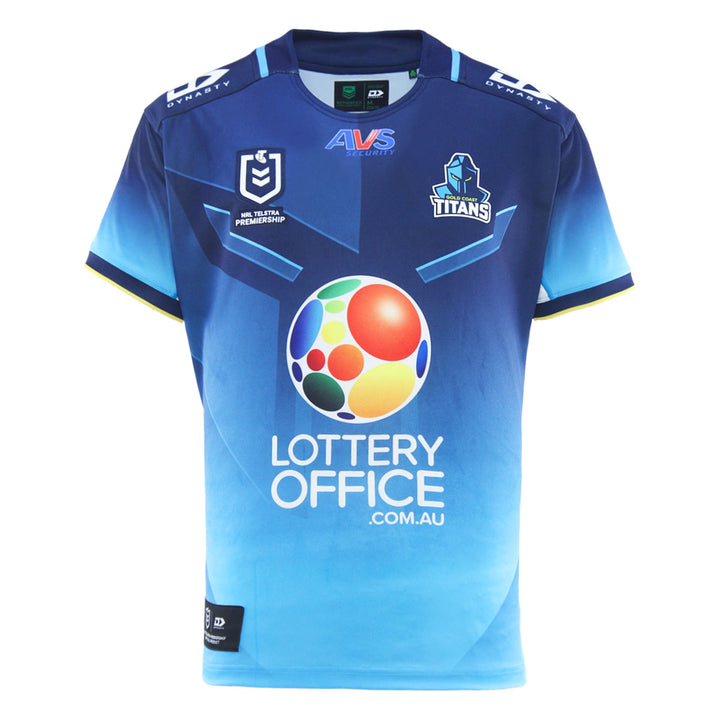 2025 Gold Coast Titans Mens Replica Home Jersey