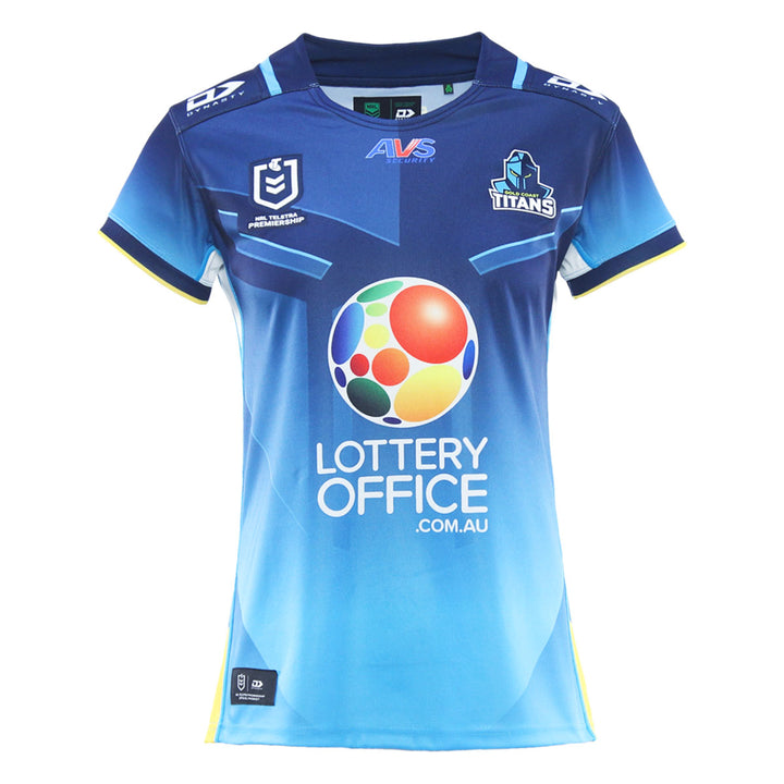 2025 Gold Coast Titans Ladies Replica Home Jersey