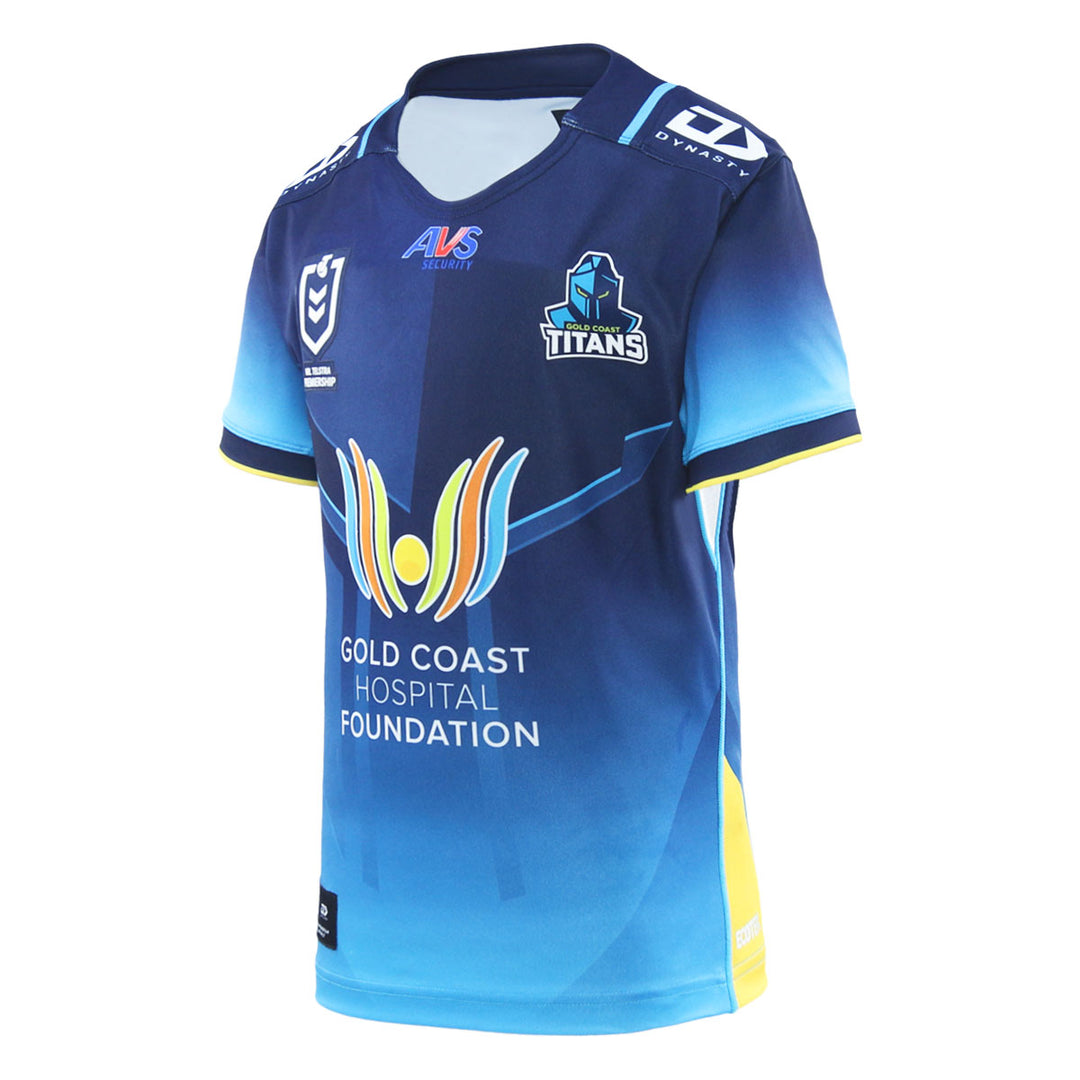 2025 Gold Coast Titans Junior Replica Home Jersey