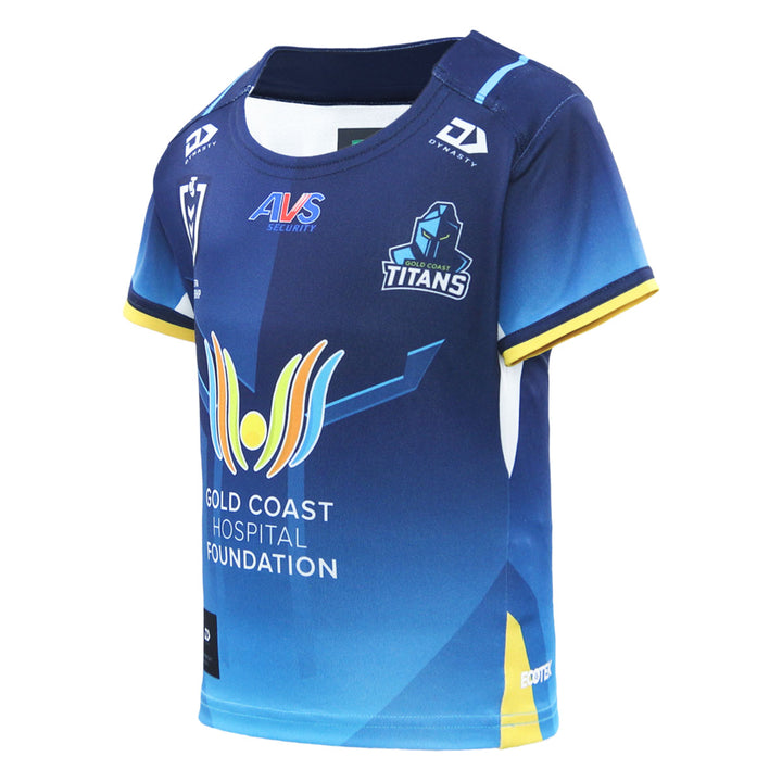 2025 Gold Coast Titans Toddler Replica Home Jersey