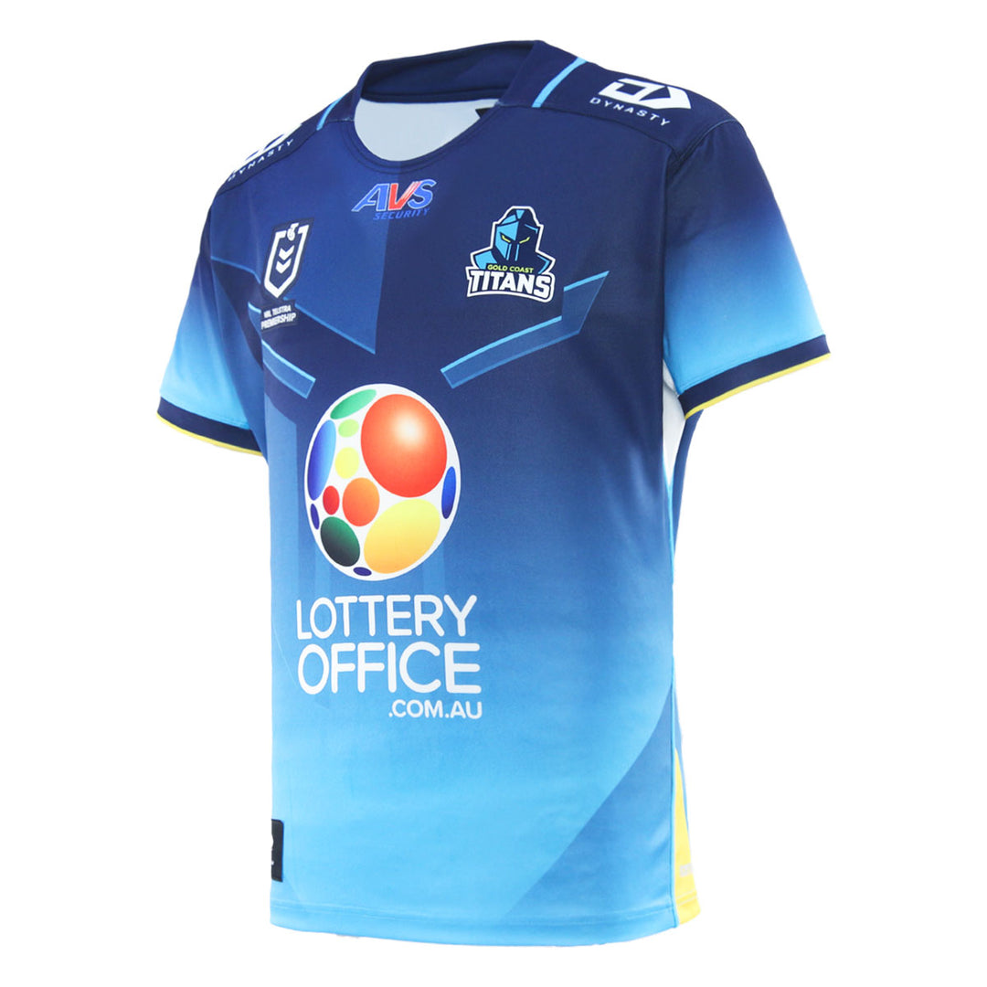 2025 Gold Coast Titans Mens Replica Home Jersey