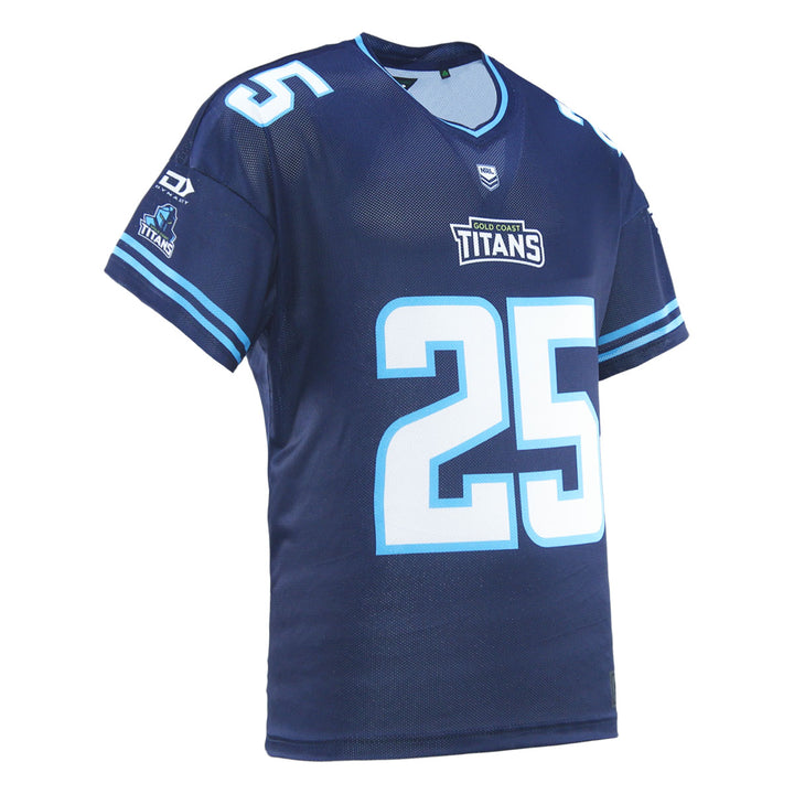 2025 Gold Coast Titans Mens Gridiron Tee