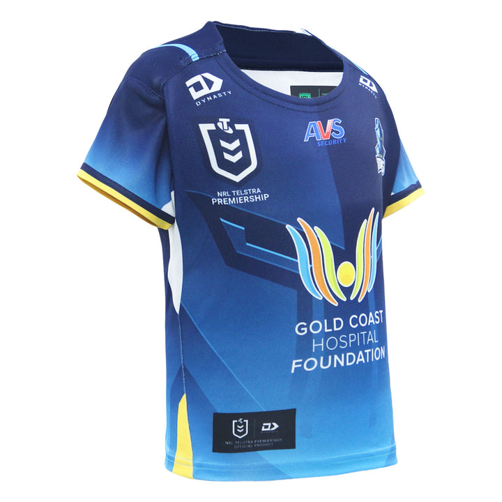 2025 Gold Coast Titans Toddler Replica Home Jersey