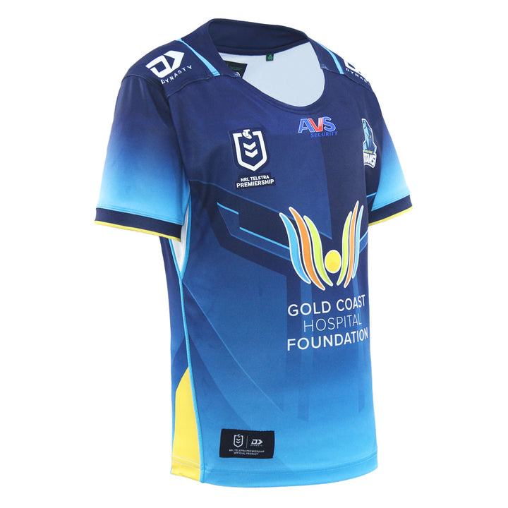 2025 Gold Coast Titans Junior Replica Home Jersey