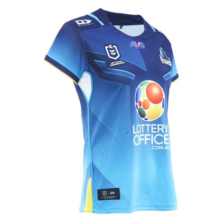 2025 Gold Coast Titans Ladies Replica Home Jersey