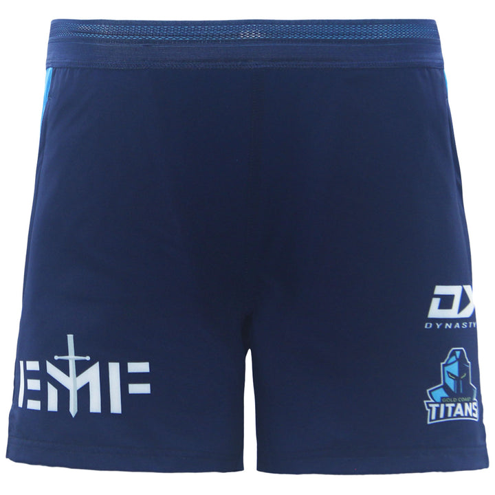 2026 Gold Coast Titans Junior Gym Short - Navy