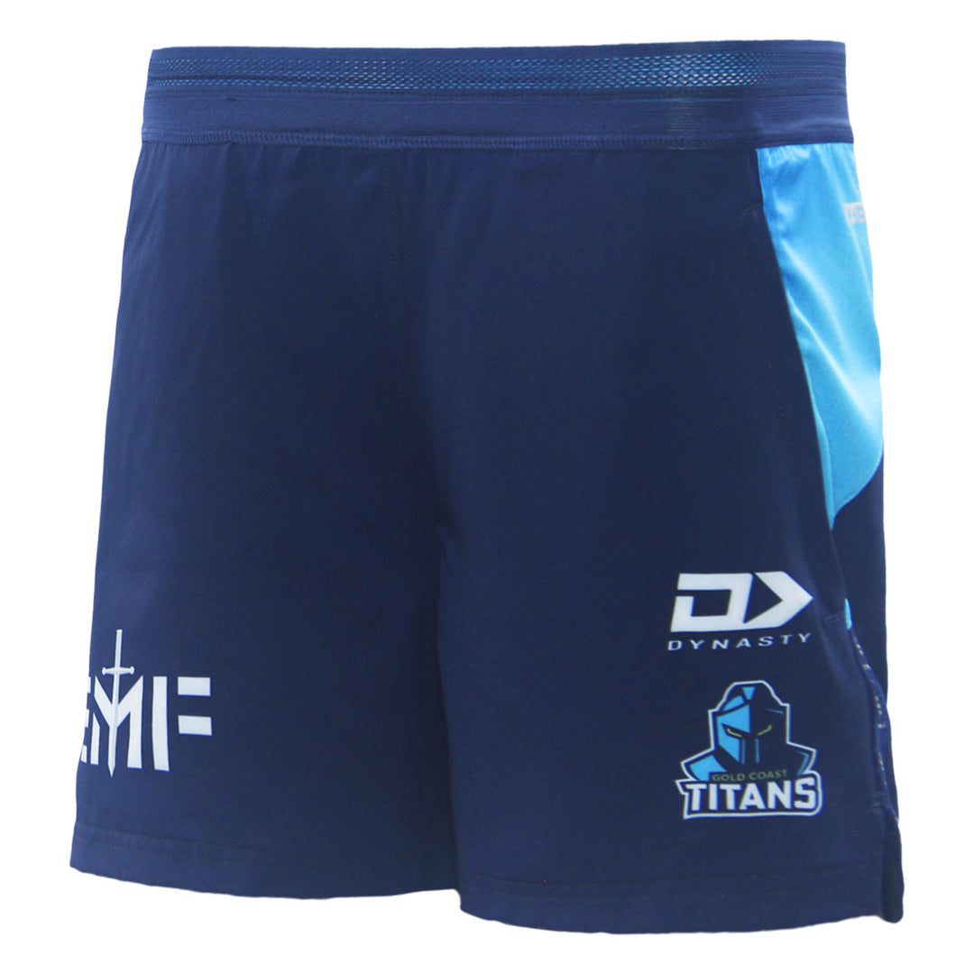 2026 Gold Coast Titans Junior Gym Short - Navy