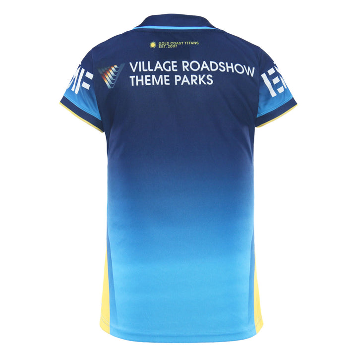 2026 Gold Coast Titans Ladies Replica Home Jersey - Fade