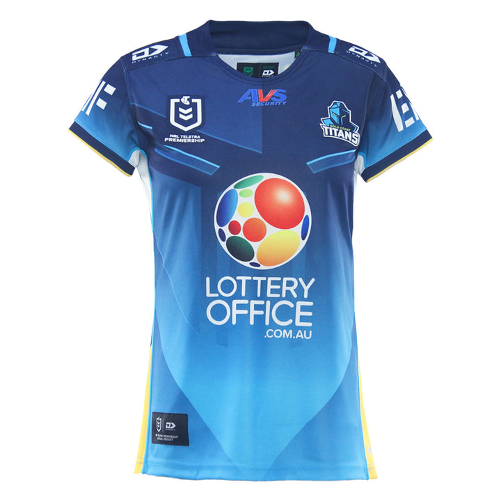 2026 Gold Coast Titans Ladies Replica Home Jersey - Fade