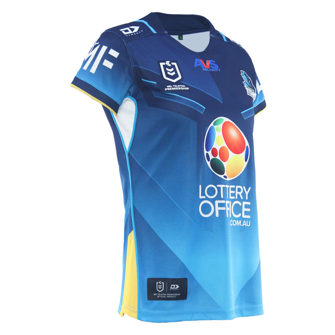 2026 Gold Coast Titans Ladies Replica Home Jersey - Fade