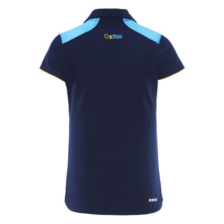 2026 Gold Coast Titans Ladies Media Polo - Navy