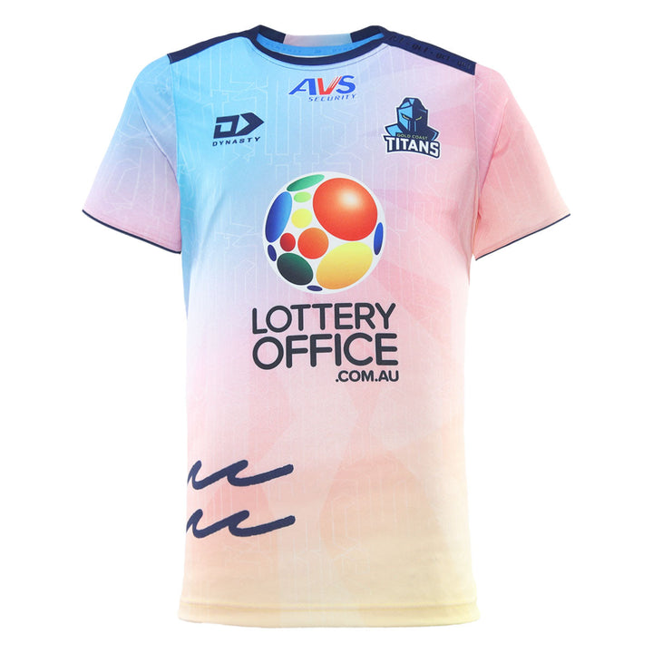 2026 Gold Coast Titans Adults Training Tee - Sunset