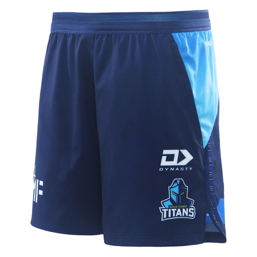 2026 Gold Coast Titans Mens Gym Short - Navy