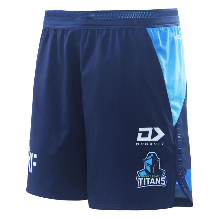 2026 Gold Coast Titans Mens Gym Short - Navy