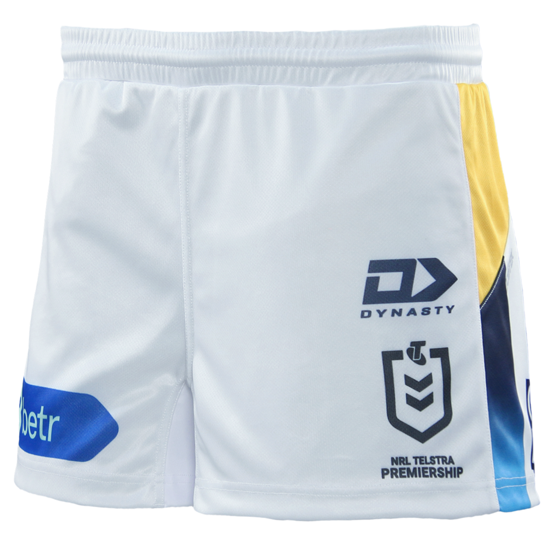 2026 Gold Coast Titans Mens Players Home Short - White
