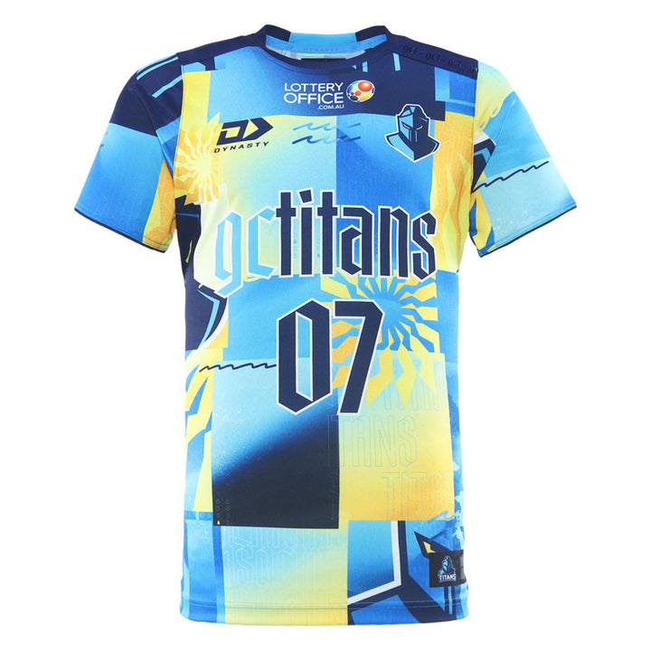 2026 GC Titans Mens Warm Up Tee - Collage