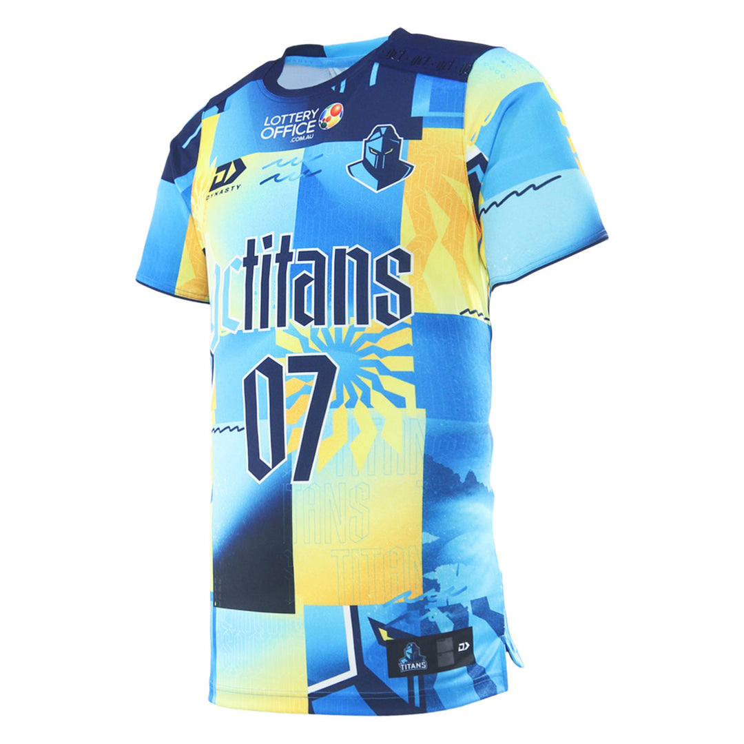 2026 GC Titans Mens Warm Up Tee - Collage