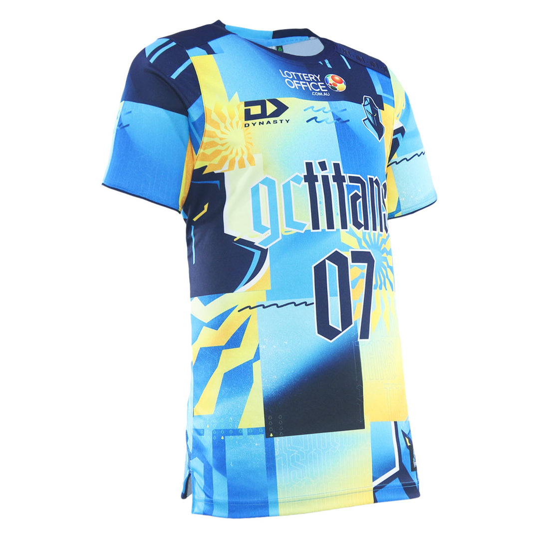 2026 GC Titans Mens Warm Up Tee - Collage