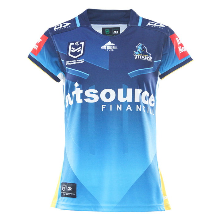 2026 Gold Coast Titans NRLW Ladies Replica Home Jersey