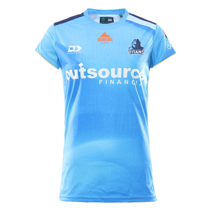 2026 Gold Coast Titans NRLW Ladies Training Tee