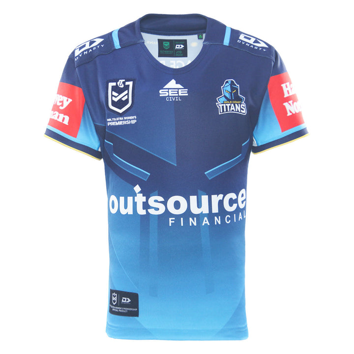 2026 Gold Coast Titans NRLW Juniors Replica Home Jersey