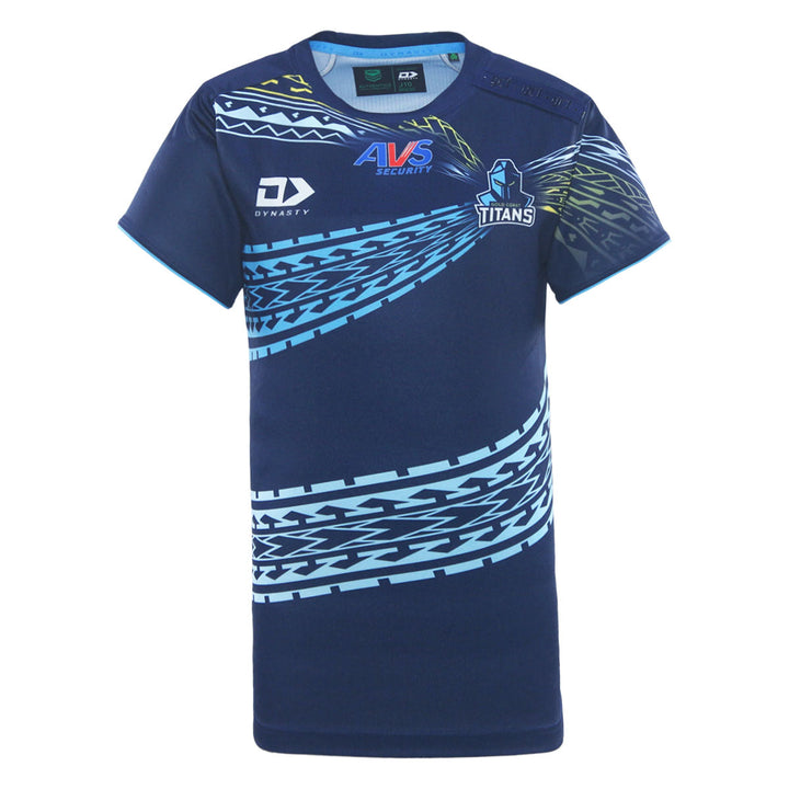 2026 Gold Coast Titans Junior Pasifika Tee