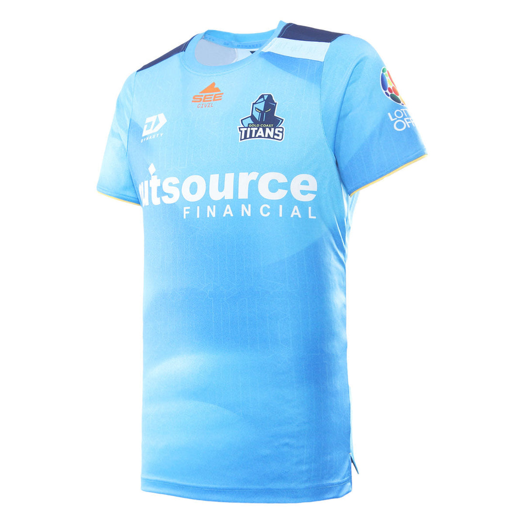2026 Gold Coast Titans NRLW Adults Training Tee