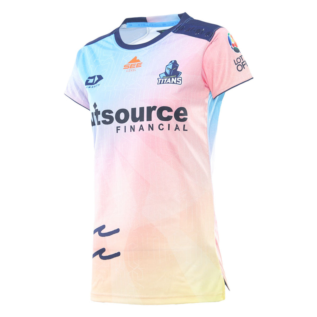 2026 Gold Coast Titans NRLW Ladies Alt Training Tee