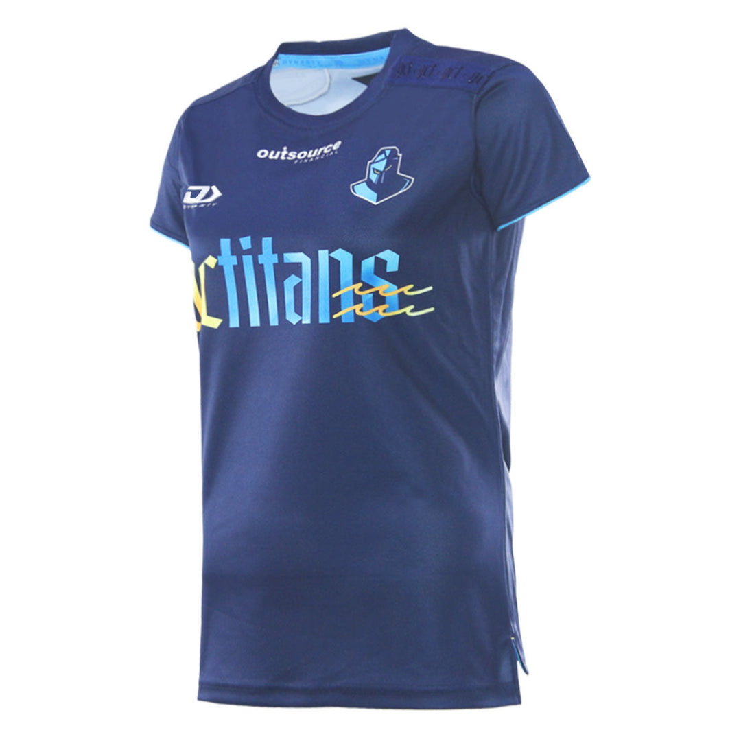 2026 Gold Coast Titans NRLW Ladies Warm Up Tee